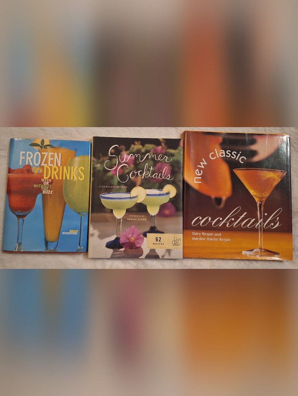 Summer Cocktails Recipe Book — Orange Cover